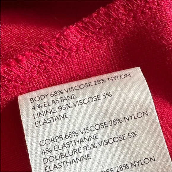 Anthropologie Maeve Jocelyn Fit and Flare Red Dress - Picture 9 of 9